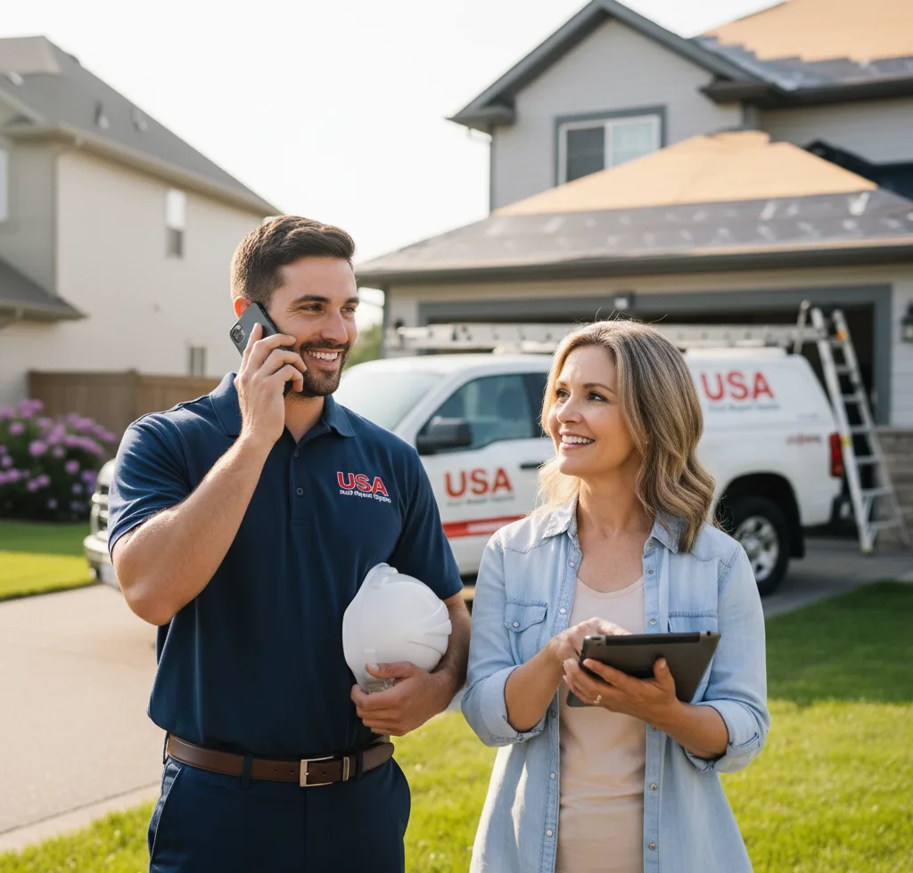 USA Roof Repair Experts customer support in Saint Germain